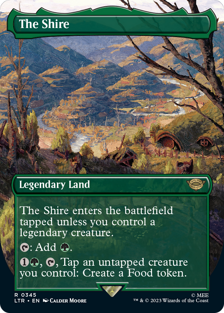 The Shire (Borderless Alternate Art) [The Lord of the Rings: Tales of Middle-Earth] | Webway Games