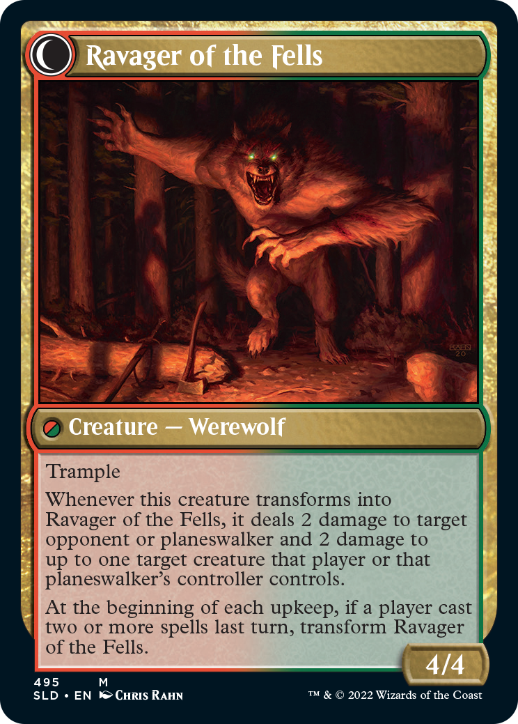 Huntmaster of the Fells // Ravager of the Fells [Secret Lair Drop Series] | Webway Games