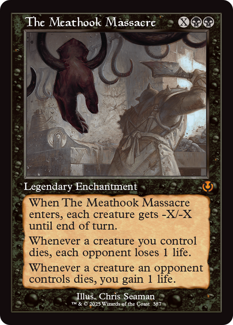 The Meathook Massacre (Retro Frame) [Innistrad Remastered] | Webway Games