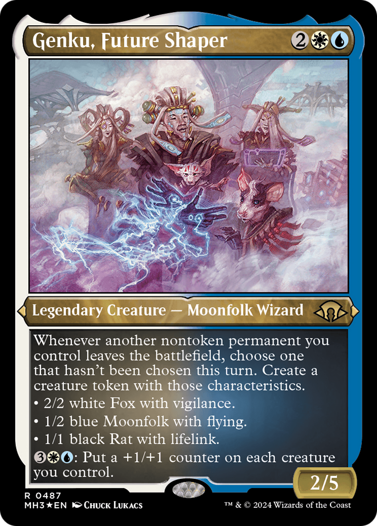 Genku, Future Shaper (Foil Etched) [Modern Horizons 3] | Webway Games