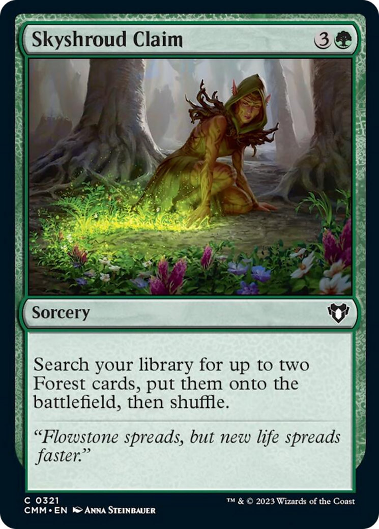 Skyshroud Claim [Commander Masters] | Webway Games
