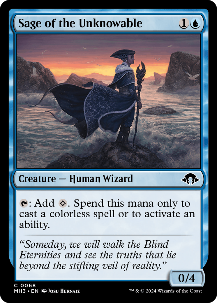 Sage of the Unknowable [Modern Horizons 3] | Webway Games
