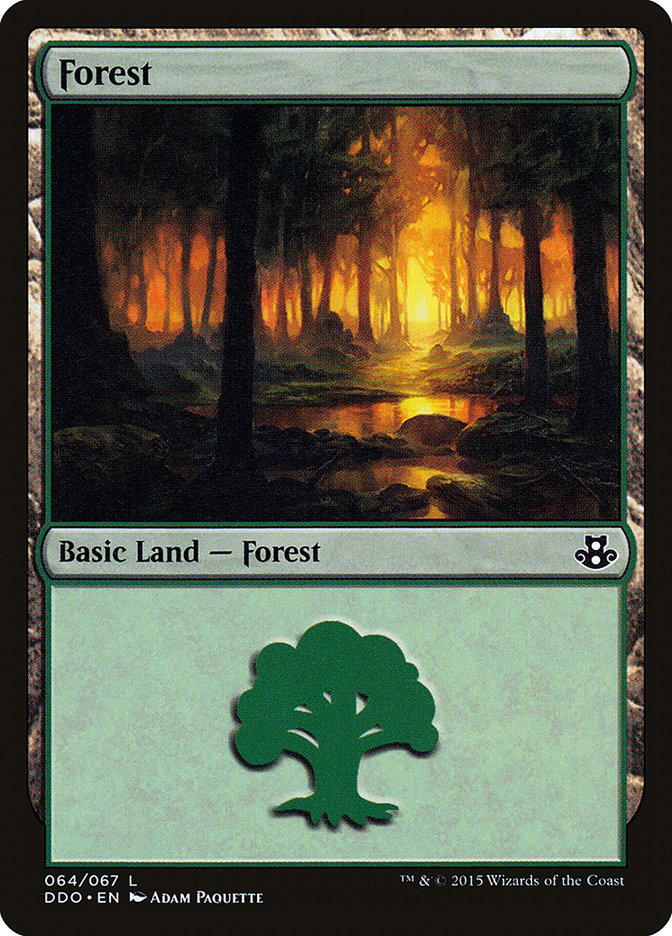 Forest (64) [Duel Decks: Elspeth vs. Kiora] | Webway Games