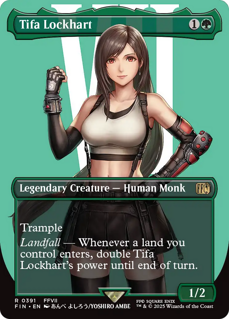 Tifa Lockhart (Borderless) [FINAL FANTASY] | Webway Games