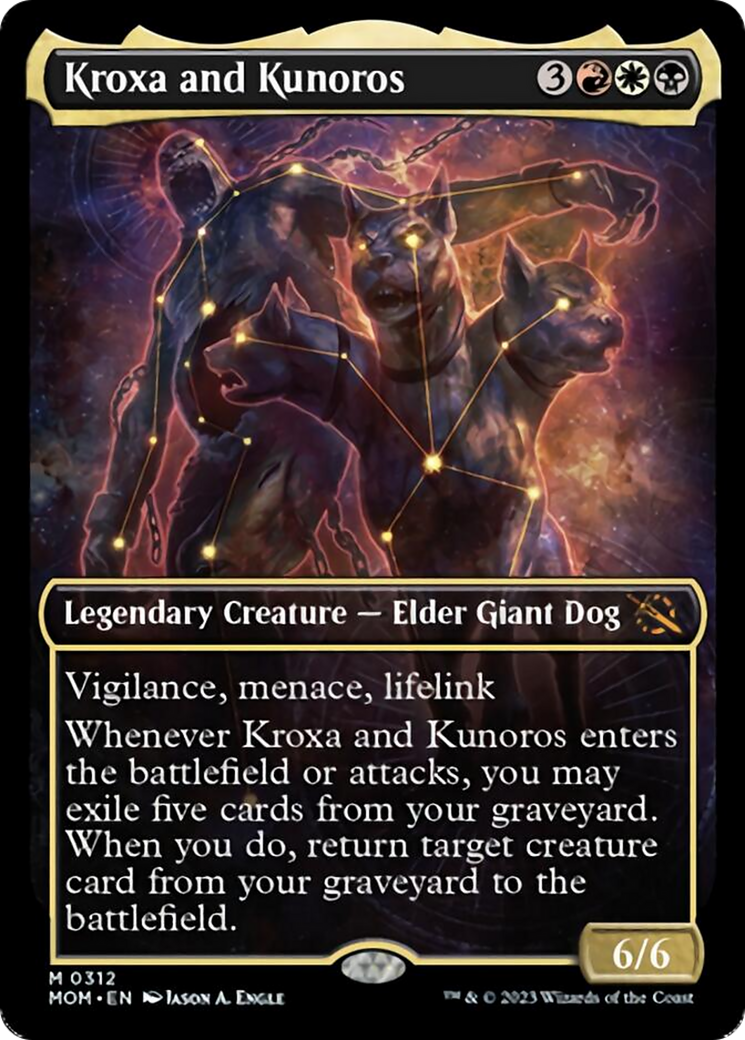 Kroxa and Kunoros (Showcase Planar Booster Fun) [March of the Machine] | Webway Games