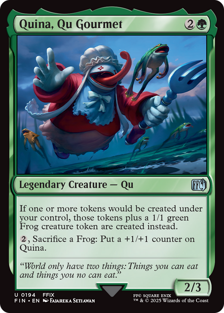 Quina, Qu Gourmet [FINAL FANTASY] | Webway Games