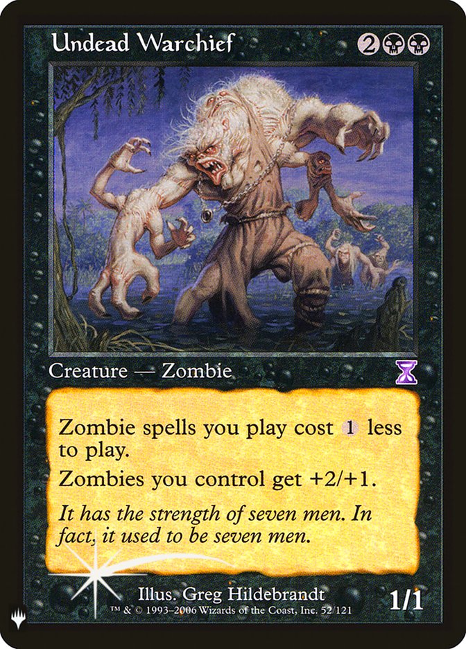Undead Warchief [Mystery Booster] | Webway Games
