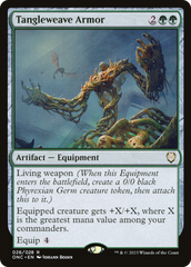 Tangleweave Armor [Phyrexia: All Will Be One Commander] | Webway Games