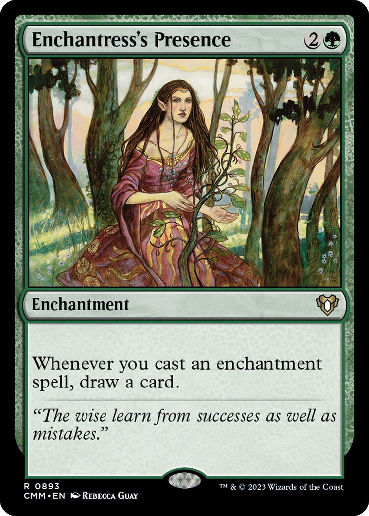 Enchantress's Presence [Commander Masters] | Webway Games