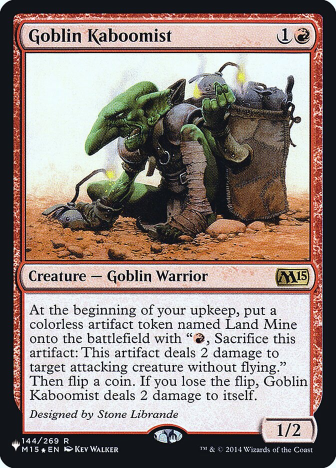 Goblin Kaboomist [Secret Lair: Heads I Win, Tails You Lose] | Webway Games