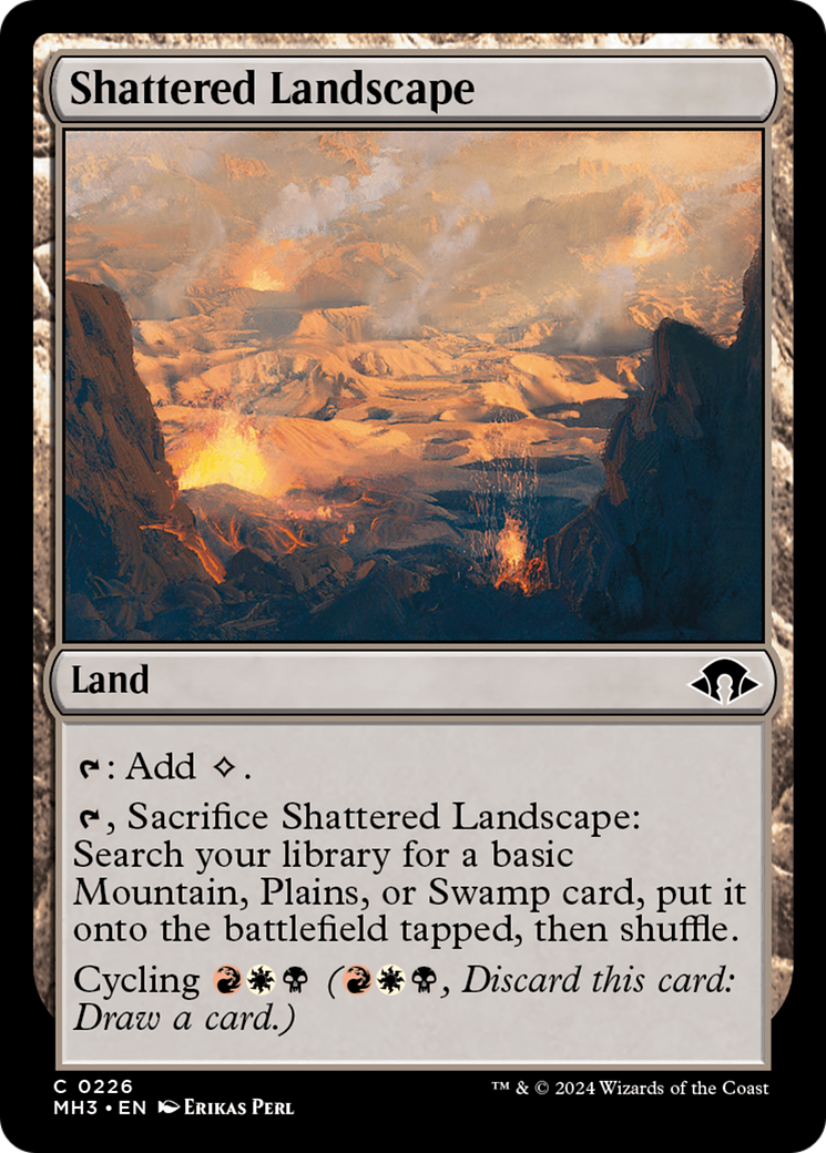 Shattered Landscape [Modern Horizons 3] | Webway Games