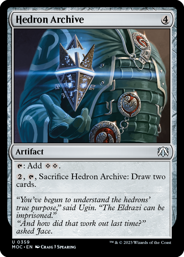 Hedron Archive [March of the Machine Commander] | Webway Games