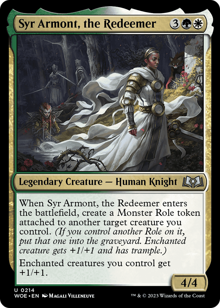 Syr Armont, the Redeemer [Wilds of Eldraine] | Webway Games