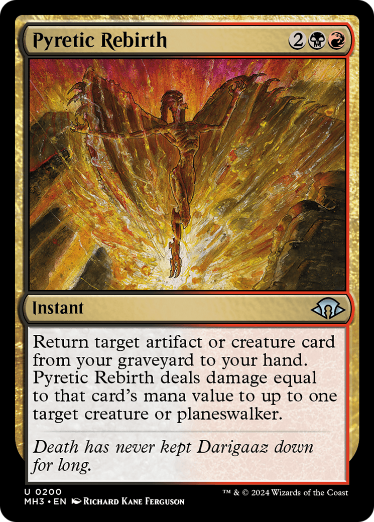 Pyretic Rebirth [Modern Horizons 3] | Webway Games