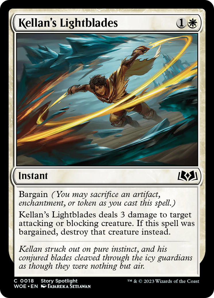 Kellan's Lightblades [Wilds of Eldraine] | Webway Games
