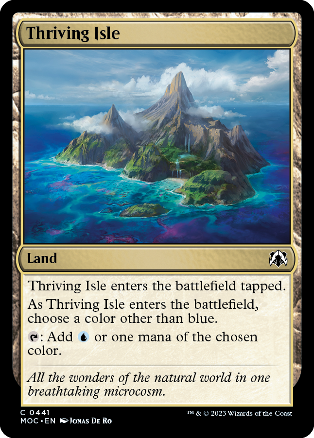 Thriving Isle [March of the Machine Commander] | Webway Games