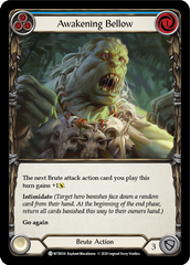 Awakening Bellow (Blue) [U-WTR034] (Welcome to Rathe Unlimited)  Unlimited Normal | Webway Games
