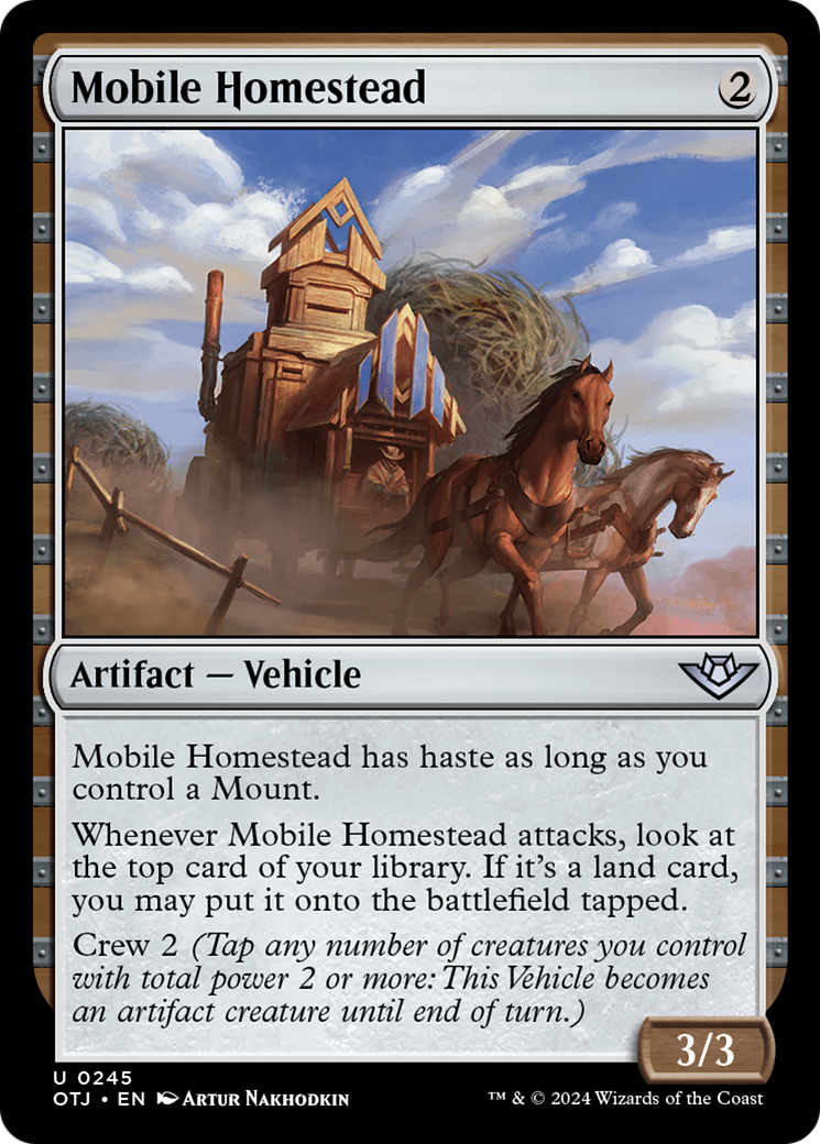 Mobile Homestead [Outlaws of Thunder Junction] | Webway Games