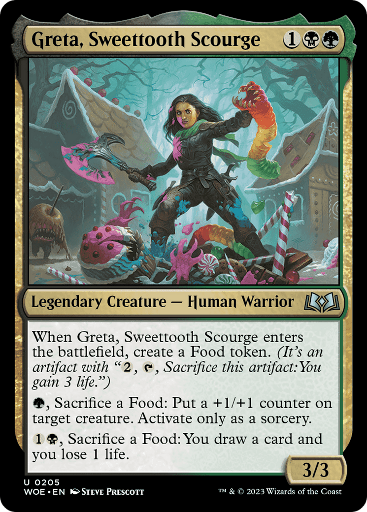 Greta, Sweettooth Scourge [Wilds of Eldraine] | Webway Games