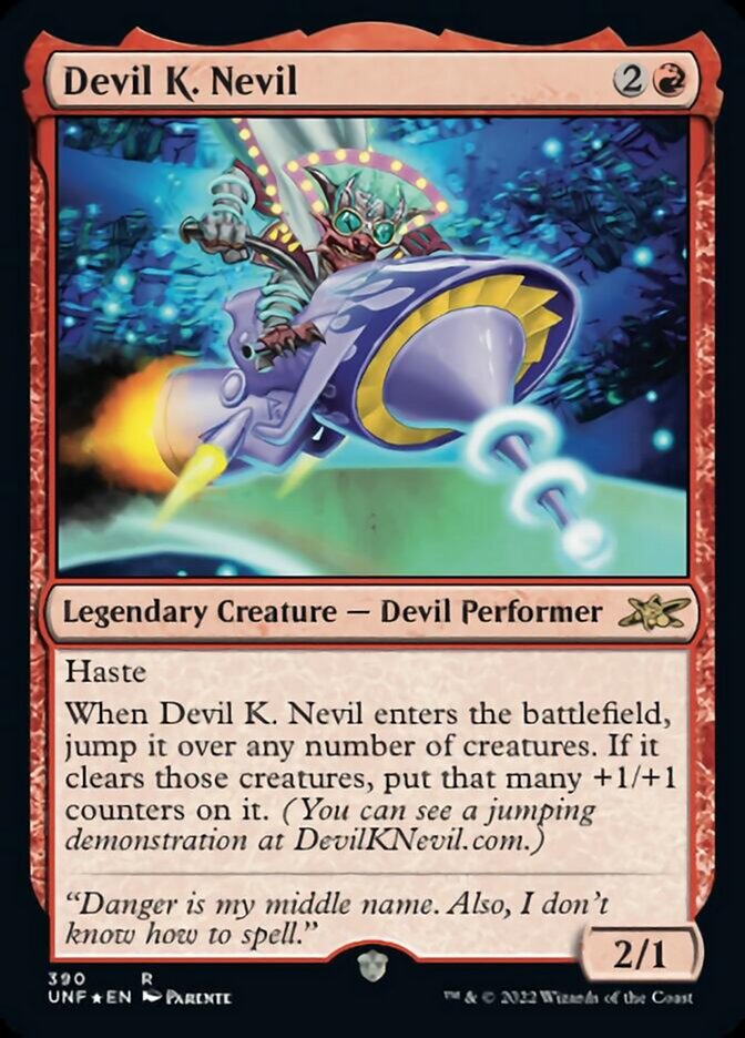 Devil K. Nevil (Galaxy Foil) [Unfinity] | Webway Games