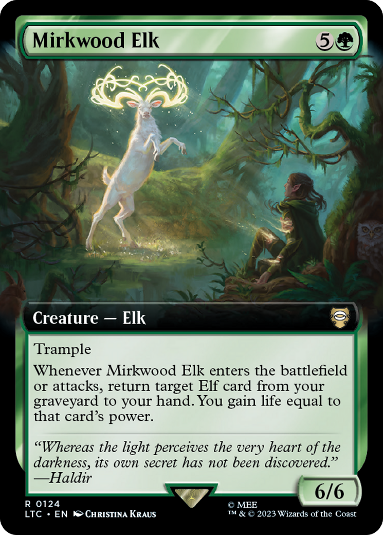Mirkwood Elk (Extended Art) [The Lord of the Rings: Tales of Middle-Earth Commander] | Webway Games