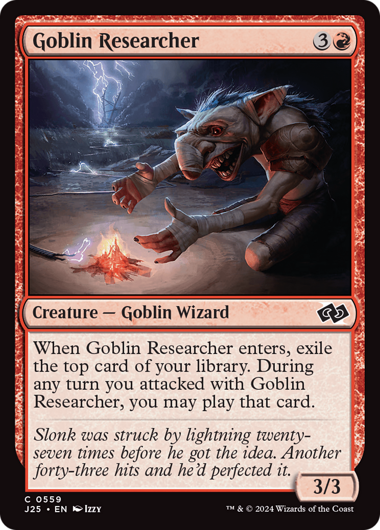 Goblin Researcher [Foundations Jumpstart] | Webway Games