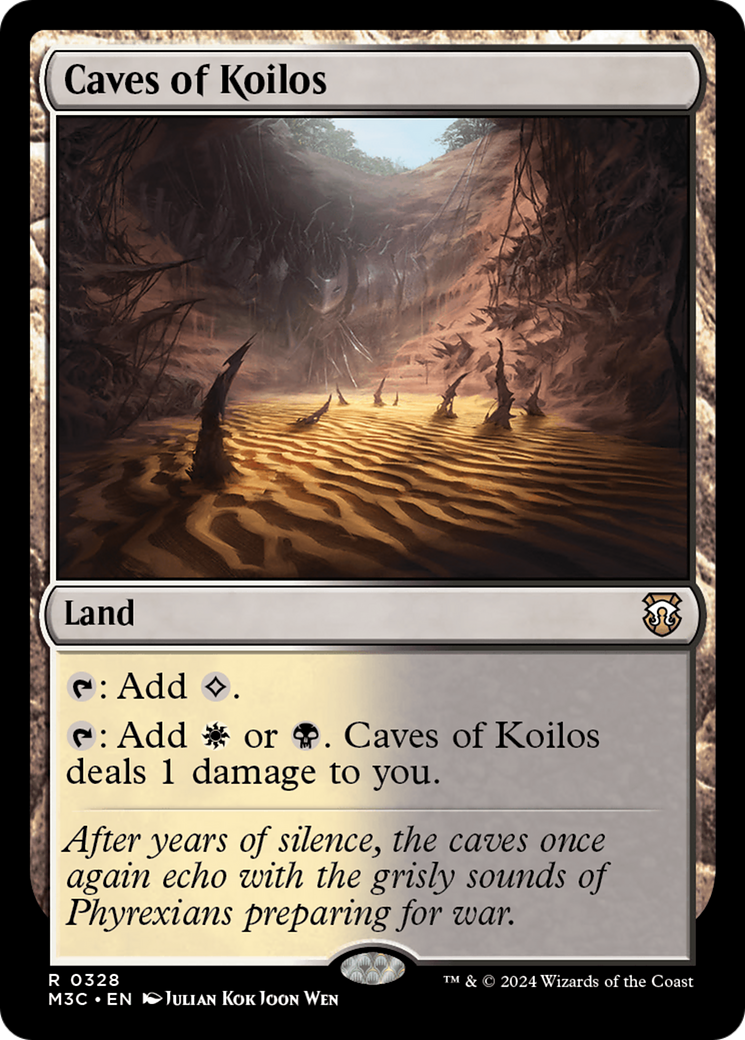 Caves of Koilos (Ripple Foil) [Modern Horizons 3 Commander] | Webway Games
