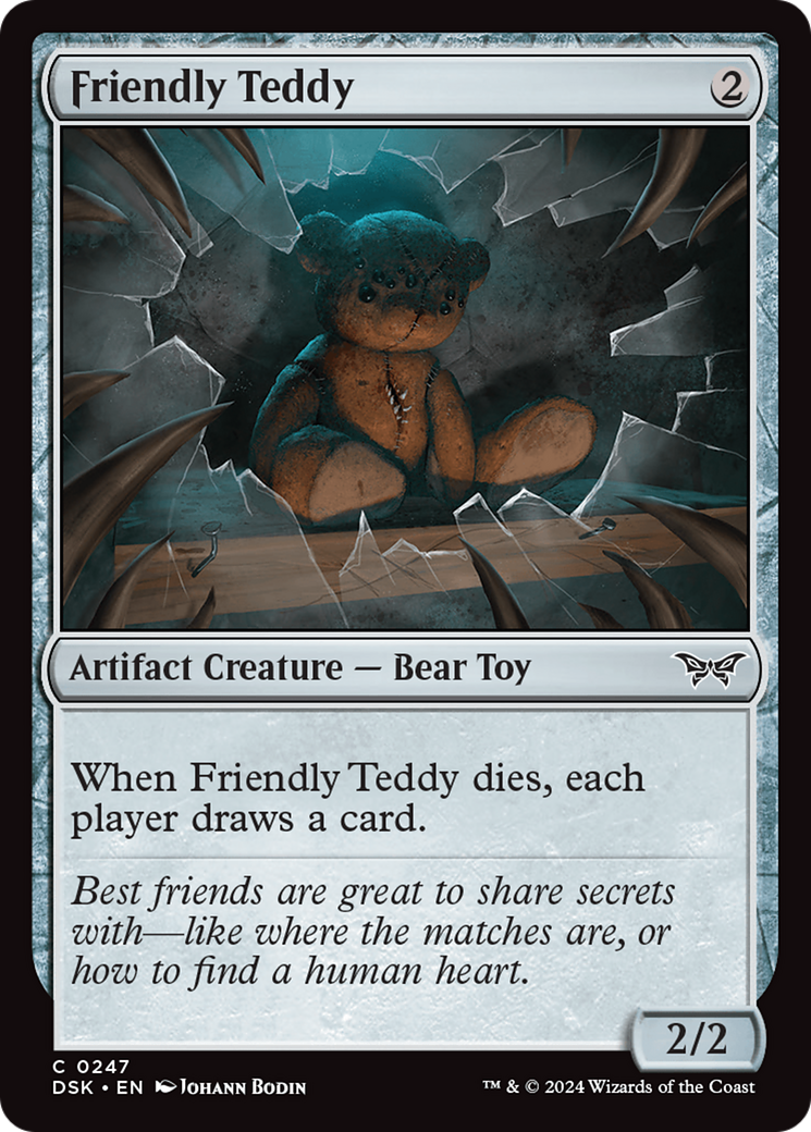 Friendly Teddy [Duskmourn: House of Horror] | Webway Games