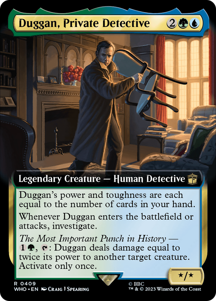 Duggan, Private Detective (Extended Art) [Doctor Who] | Webway Games