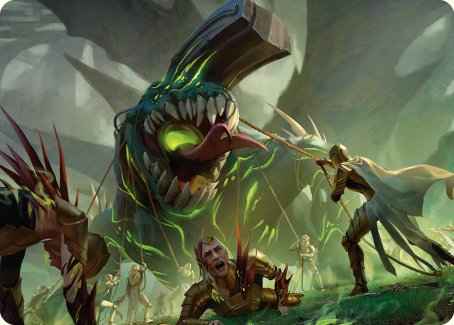 Noxious Assault Art Card [Phyrexia: All Will Be One Art Series] | Webway Games
