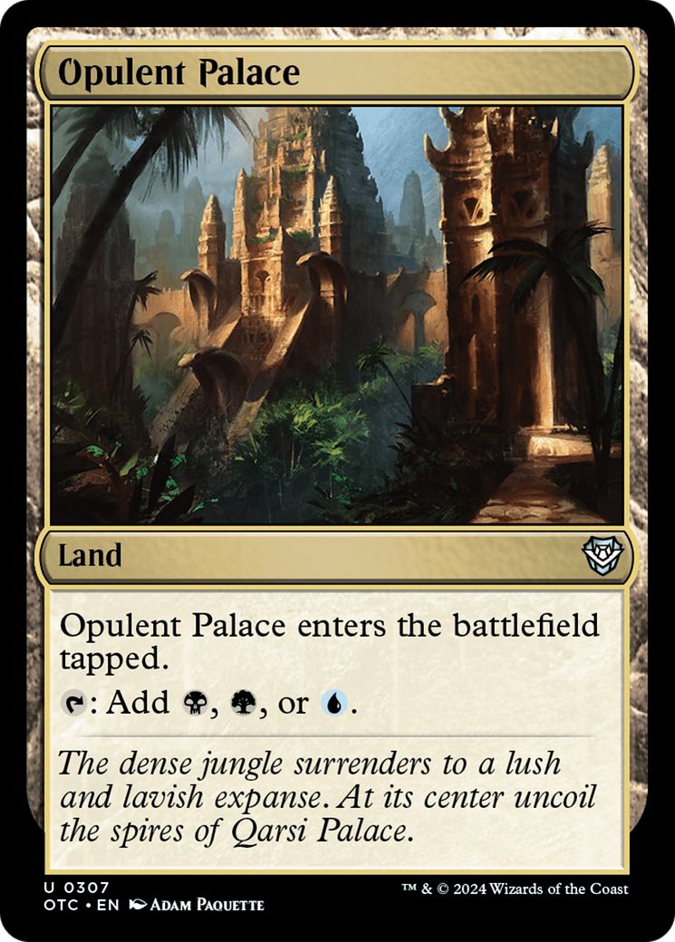Opulent Palace [Outlaws of Thunder Junction Commander] | Webway Games