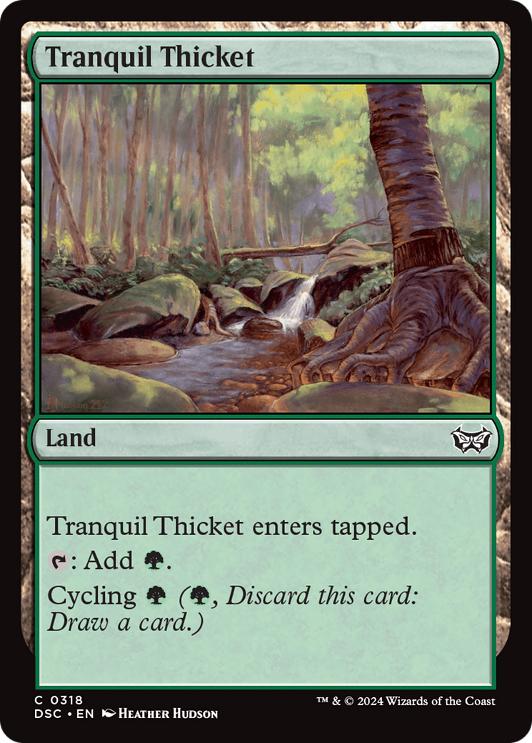 Tranquil Thicket [Duskmourn: House of Horror Commander] | Webway Games