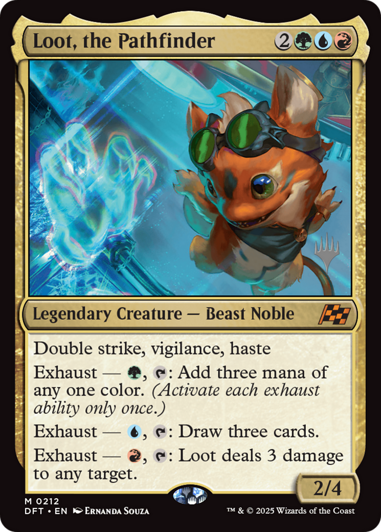 Loot, the Pathfinder (Promo Pack) [Aetherdrift Promos] | Webway Games