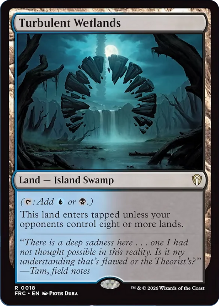 Turbulent Wetlands [Reality Fracture Commander] | Webway Games