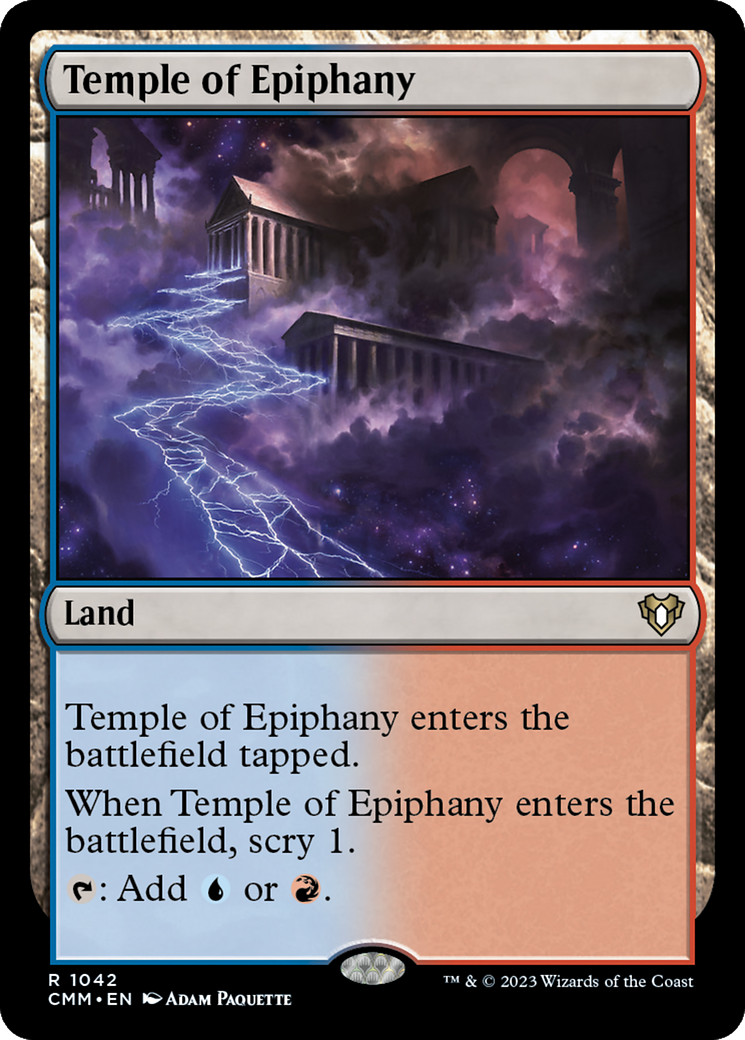 Temple of Epiphany [Commander Masters] | Webway Games