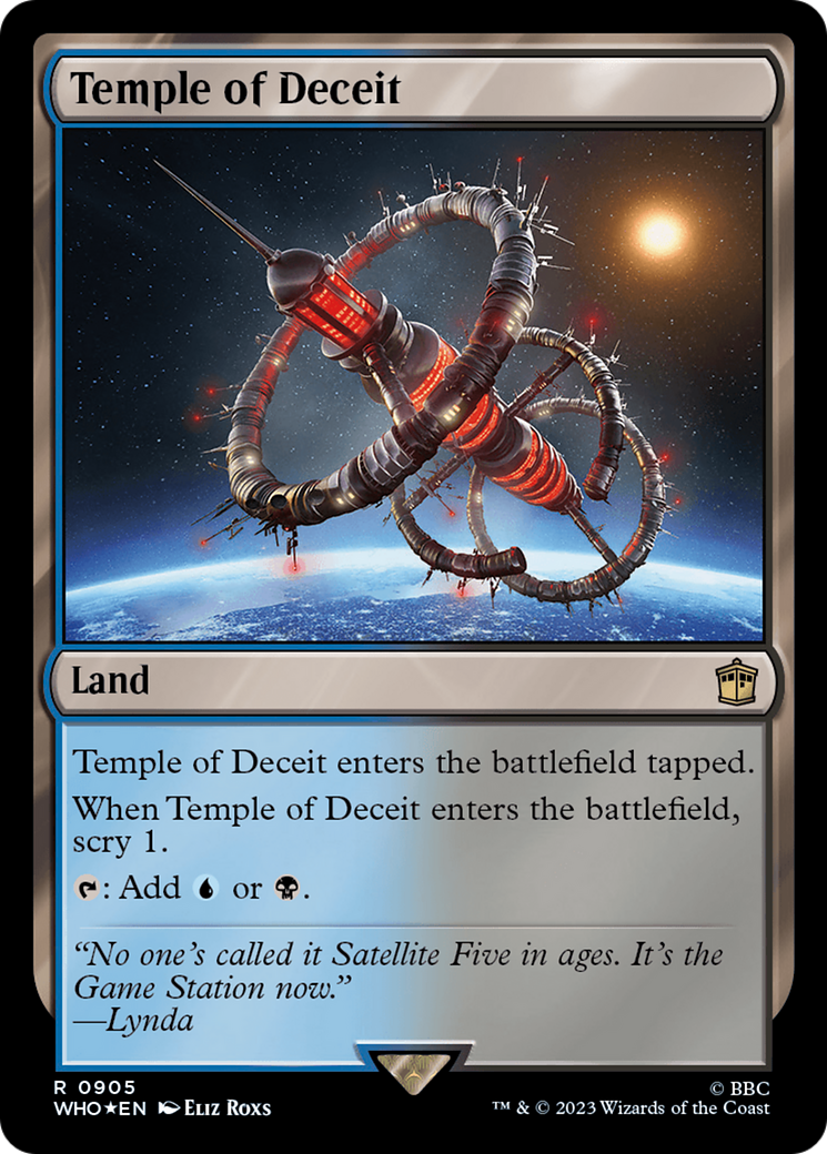 Temple of Deceit (Surge Foil) [Doctor Who] | Webway Games