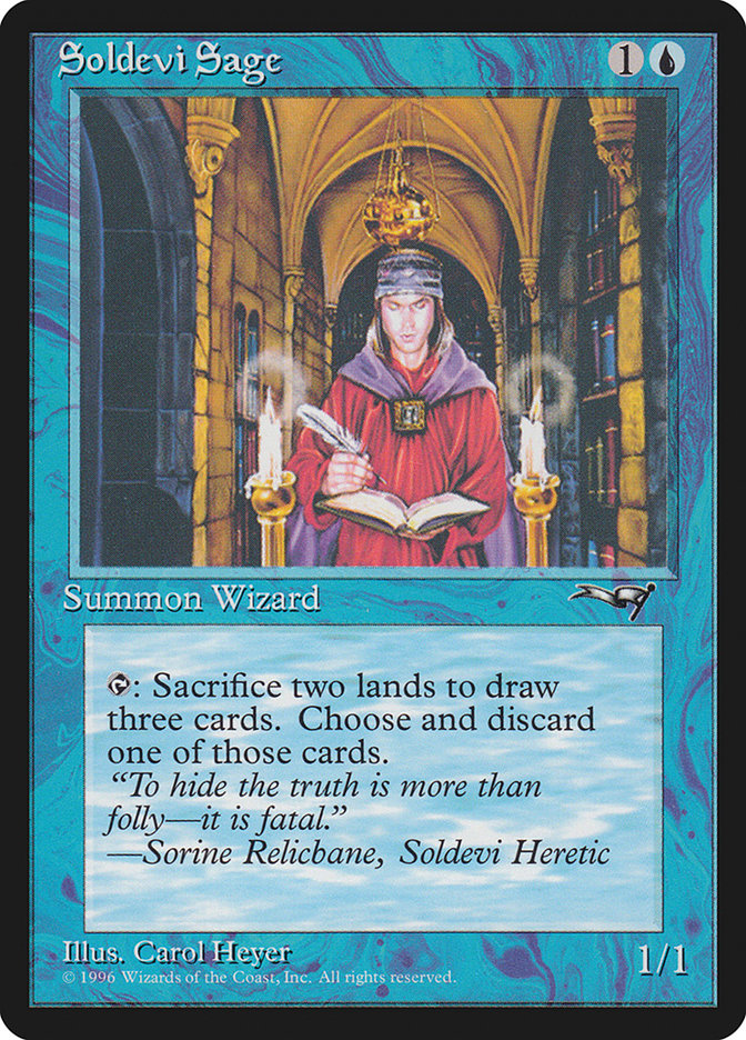 Soldevi Sage (Standing) [Alliances] | Webway Games