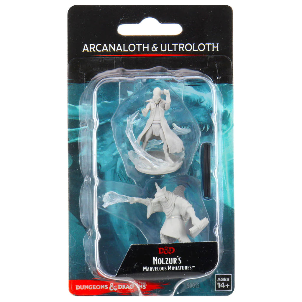 D&D NOLZUR'S MARVELOUS MINIATURES - ARCANALOTH & ULTROLOTH | Webway Games