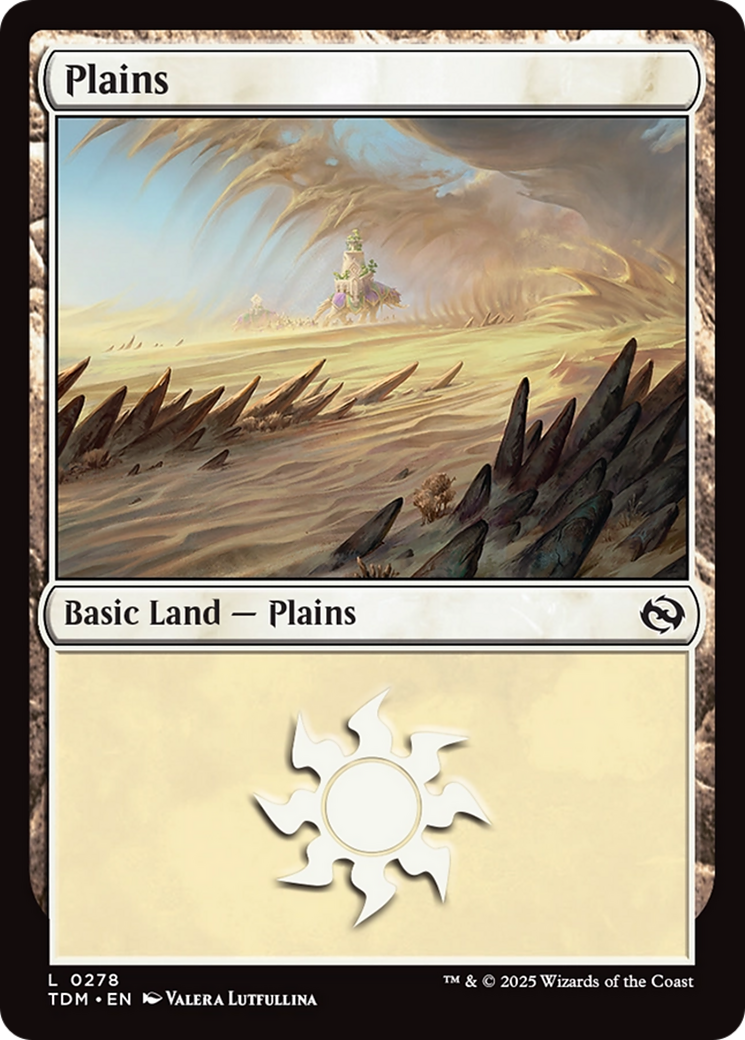 Plains (0278) [Tarkir: Dragonstorm] | Webway Games