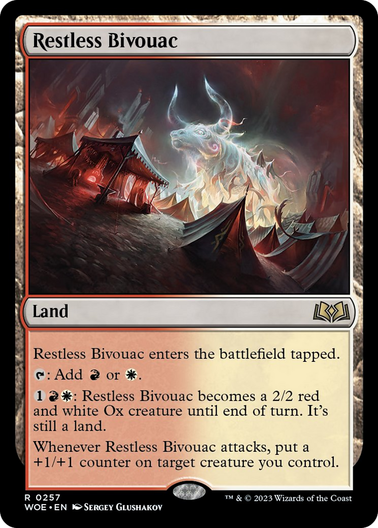 Restless Bivouac [Wilds of Eldraine] | Webway Games