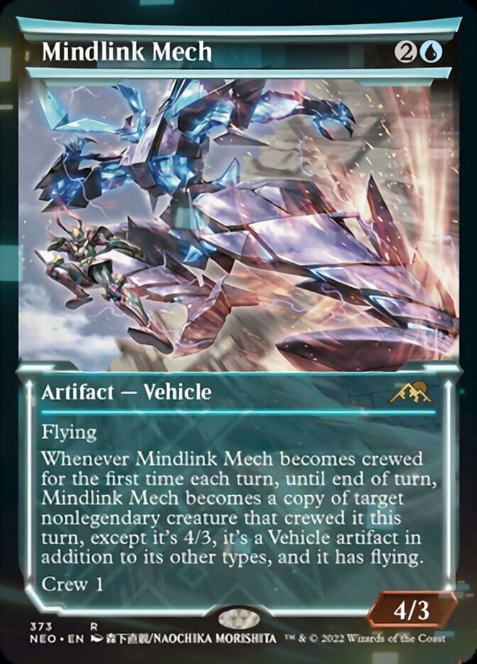 Mindlink Mech (Showcase Soft Glow) [Kamigawa: Neon Dynasty] | Webway Games