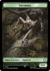 Food (013) // Squirrel Double-Sided Token [Fallout Tokens] | Webway Games