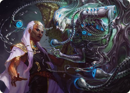 Mirage Mockery Art Card [Phyrexia: All Will Be One Art Series] | Webway Games