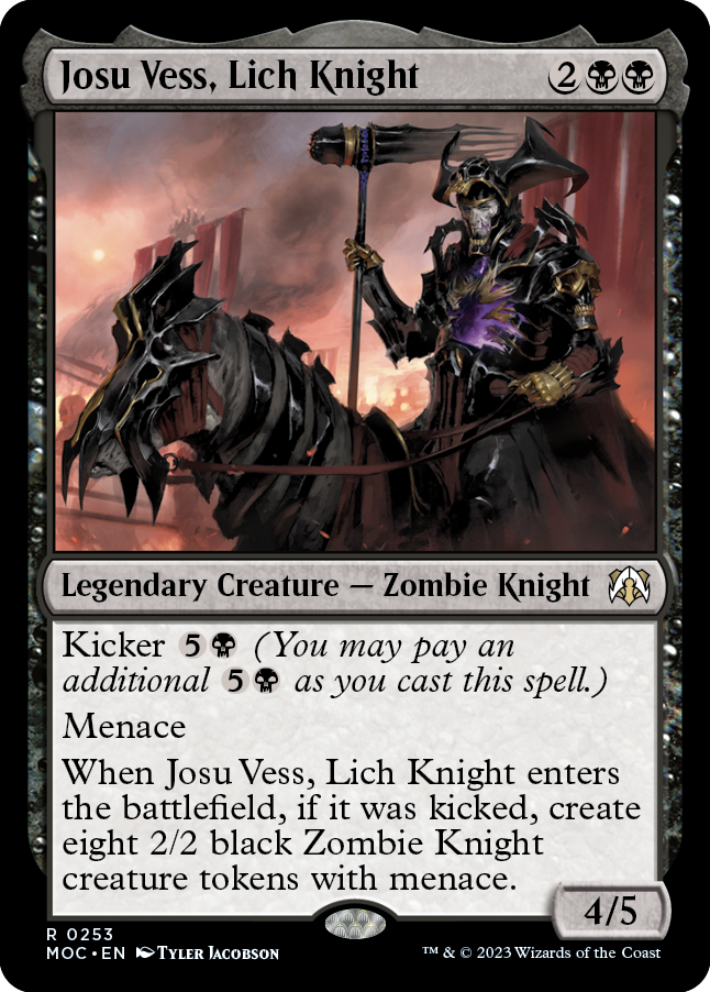 Josu Vess, Lich Knight [March of the Machine Commander] | Webway Games