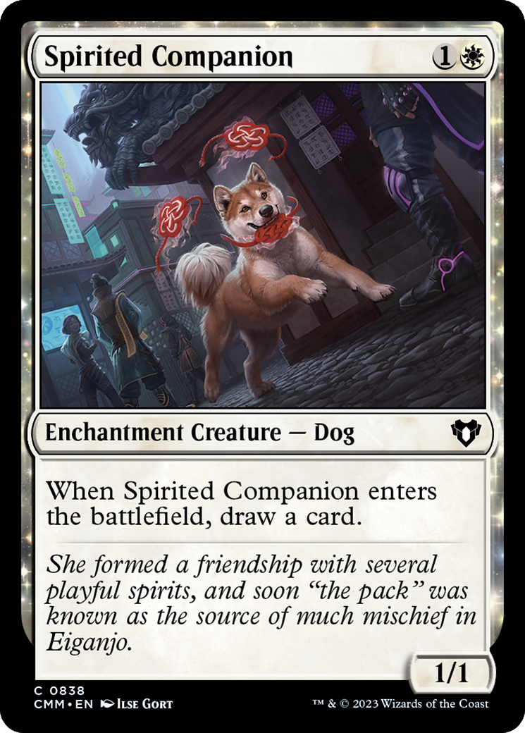 Spirited Companion [Commander Masters] | Webway Games