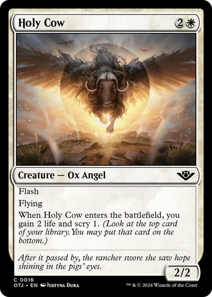 Holy Cow [Outlaws of Thunder Junction] | Webway Games