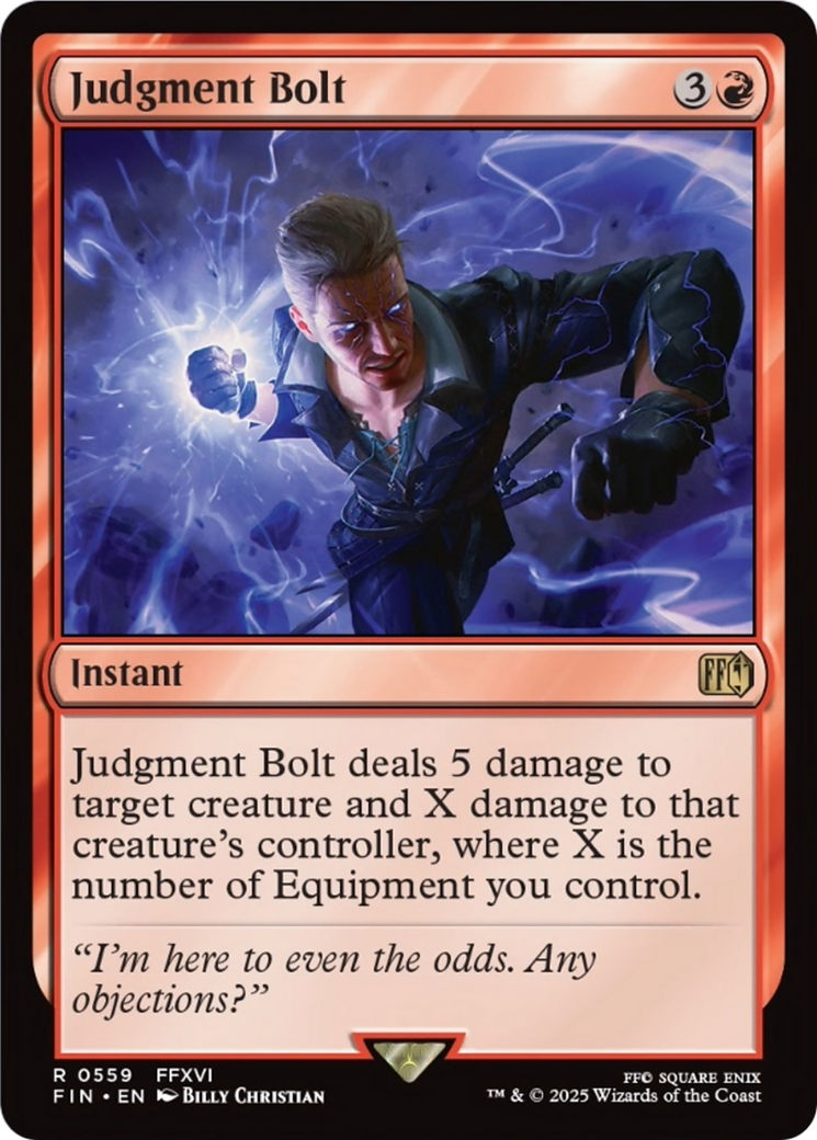 Judgment Bolt [FINAL FANTASY] | Webway Games