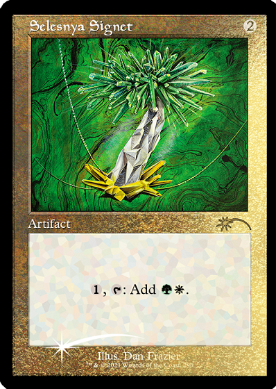 Selesnya Signet (Retro) (Foil Etched) [Secret Lair Drop Series] | Webway Games