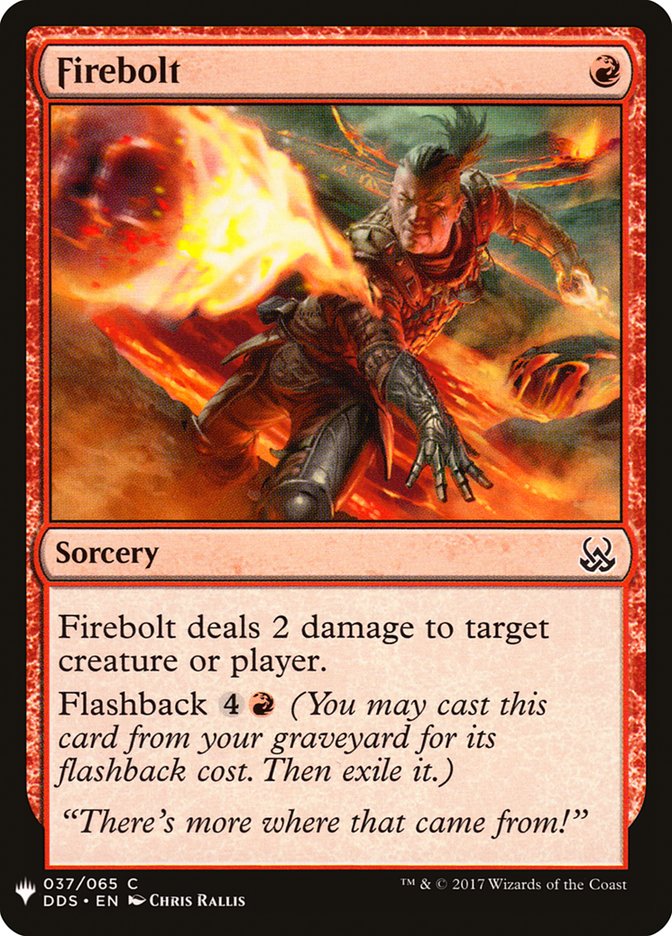 Firebolt [Mystery Booster] | Webway Games