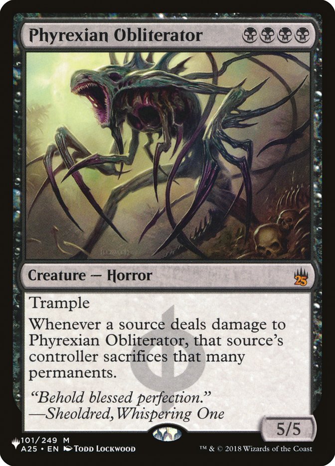 Phyrexian Obliterator [The List] | Webway Games